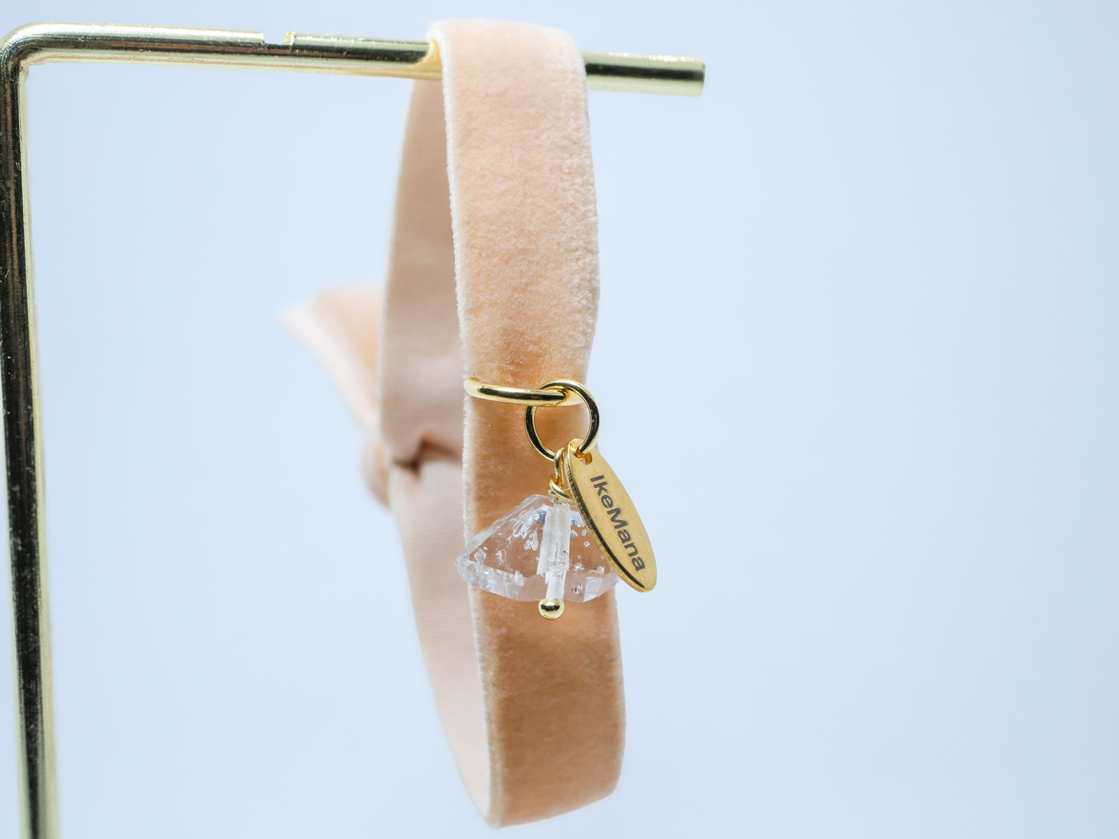 Bracelet Goutte de Lumière sur Velours
