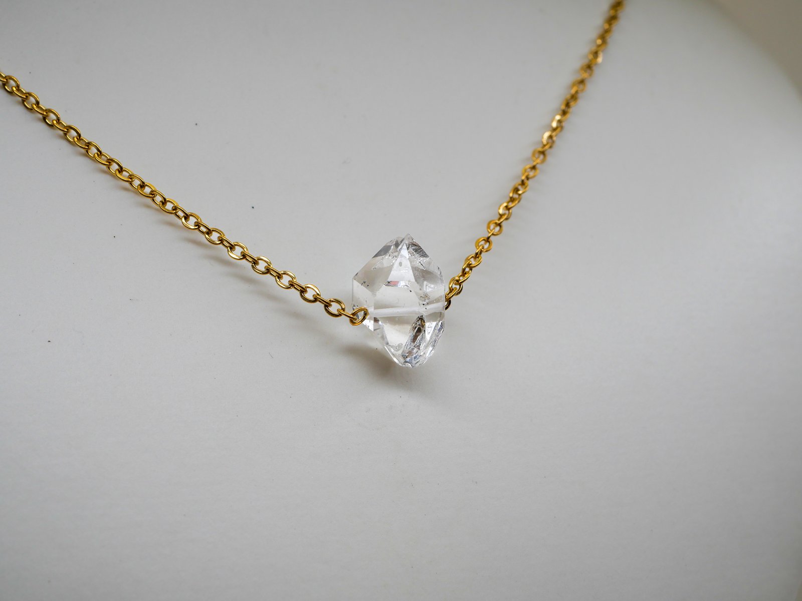 Collier Diamant de Herkimer 