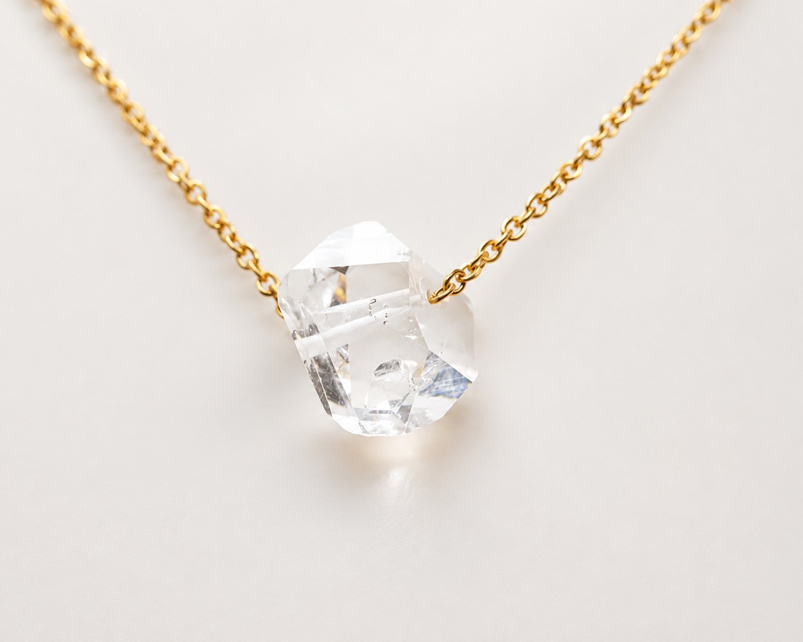 Collier Diamant de Herkimer 